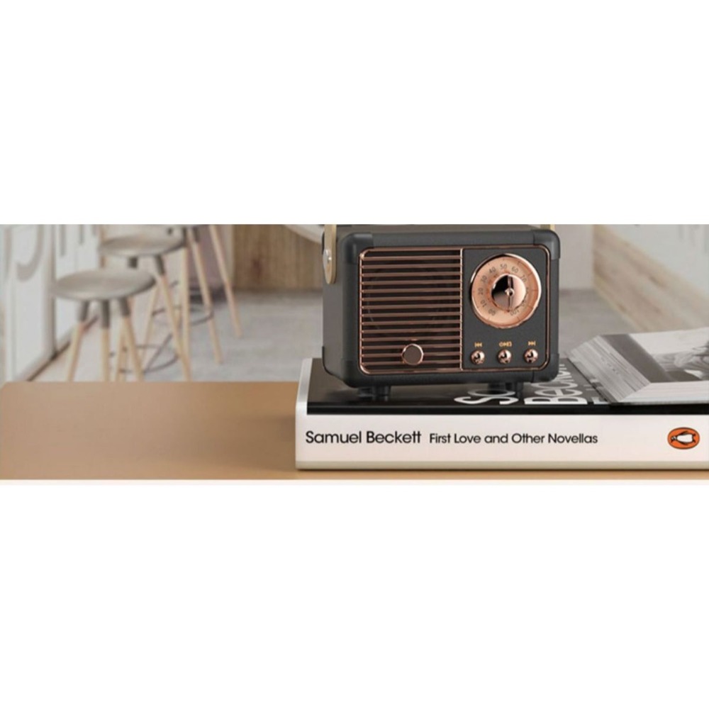 复古小音响迷你无线蓝牙音箱低音炮电脑家用小型户外生日礼物女生-細節圖6