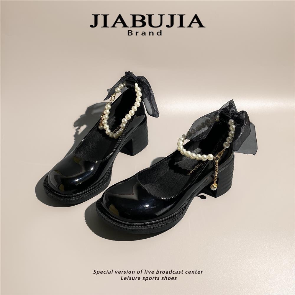 法式瑪莉珍珍珠皮鞋-規格圖6