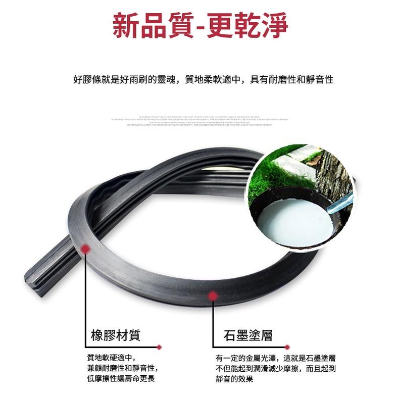 【軟骨雨刷】限時特價 台灣出貨 S5 U6 U7 M7 URX LUXGEN 納智捷 三節式雨刷 雨刷條 U6 GT-細節圖5