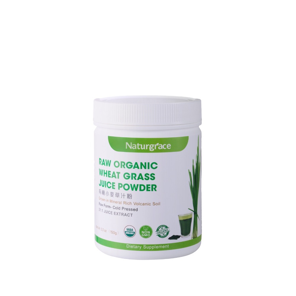 Naturgrace 樂而泉 有機小麥草汁粉 Wheat Grass Juice Powder 150g-細節圖2