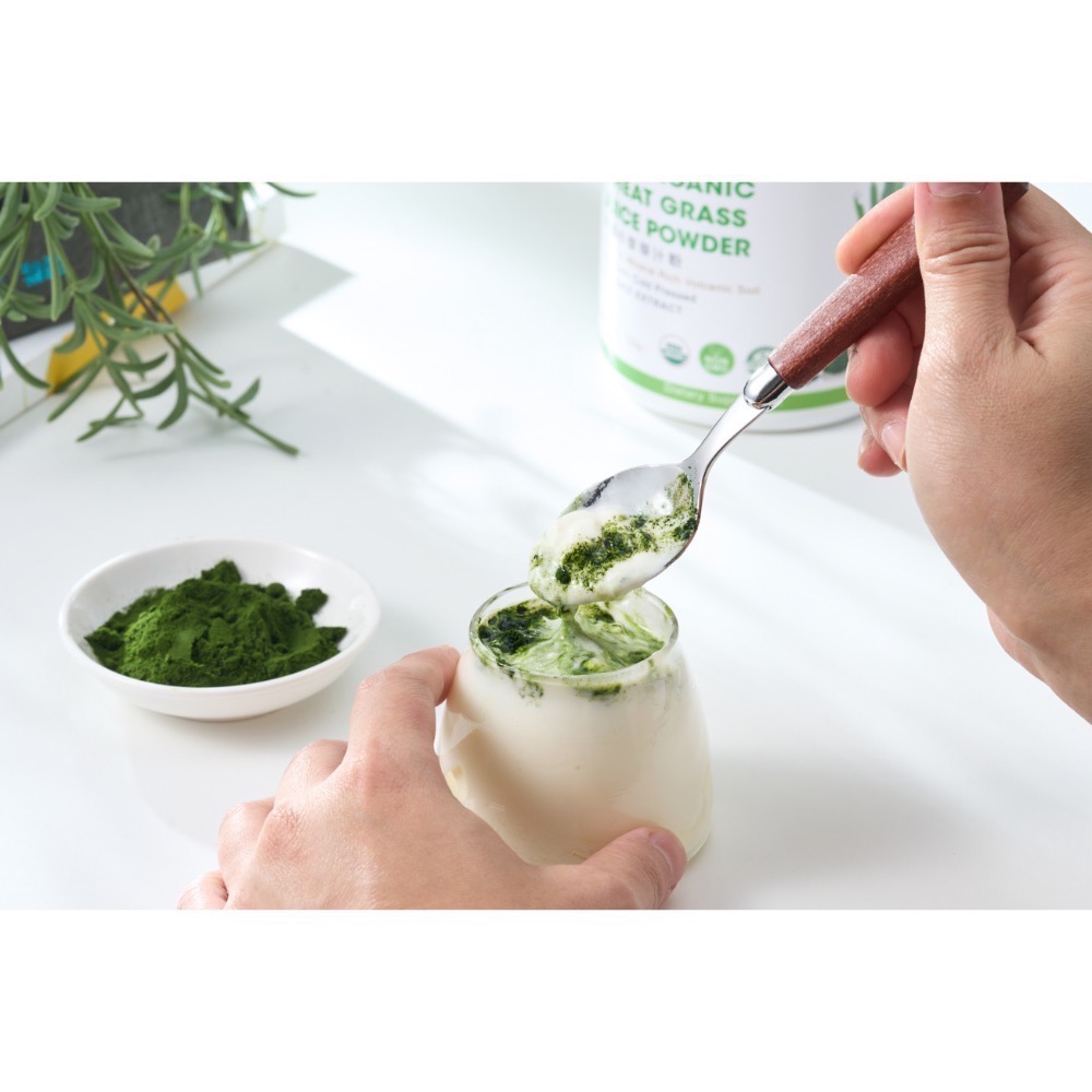 Naturgrace 美國有機小麥草汁粉 小麥草 三入優惠組合 150g x 3罐子-細節圖4