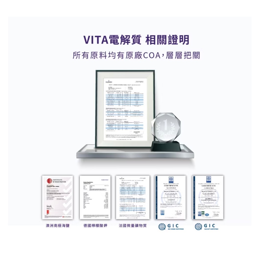 Vita 機能性電解質粉 無糖 百香口味 電解質粉1盒30入-細節圖2