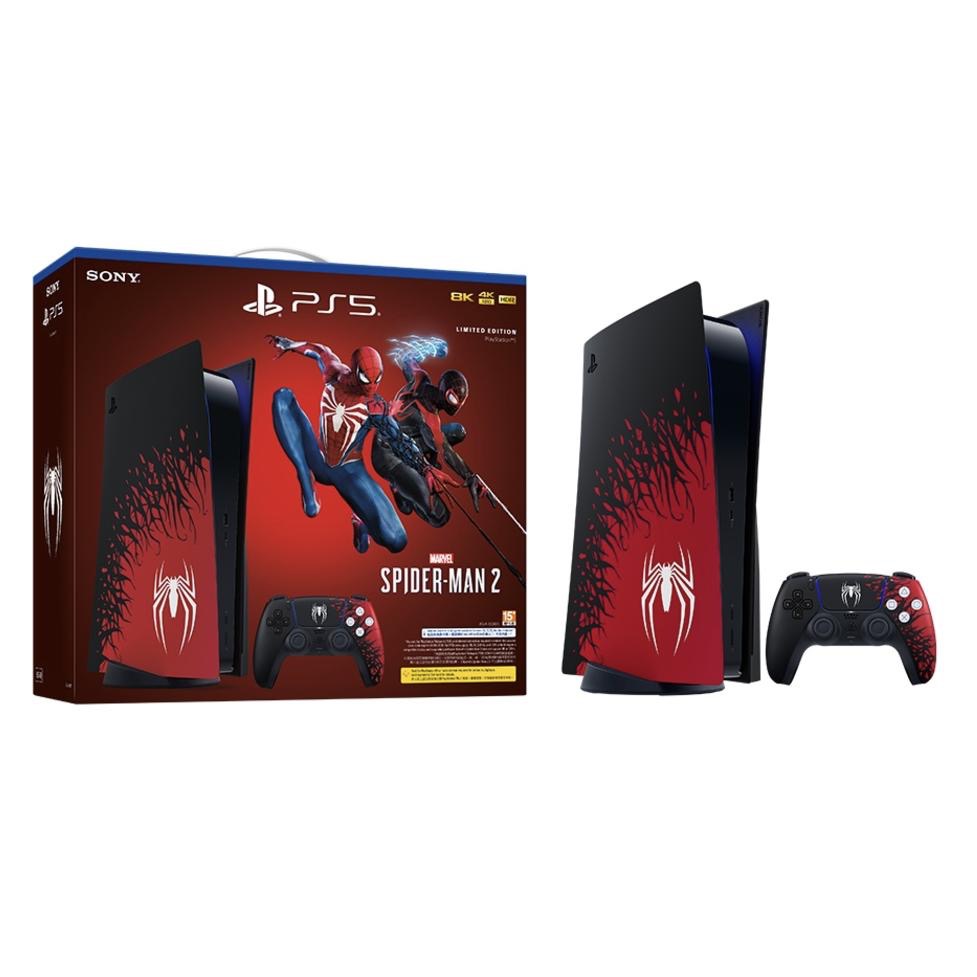 【瑞比Rabbit電玩】現貨 PS5 蜘蛛人特仕 光碟版主機 遊戲主機 線材齊全-細節圖3