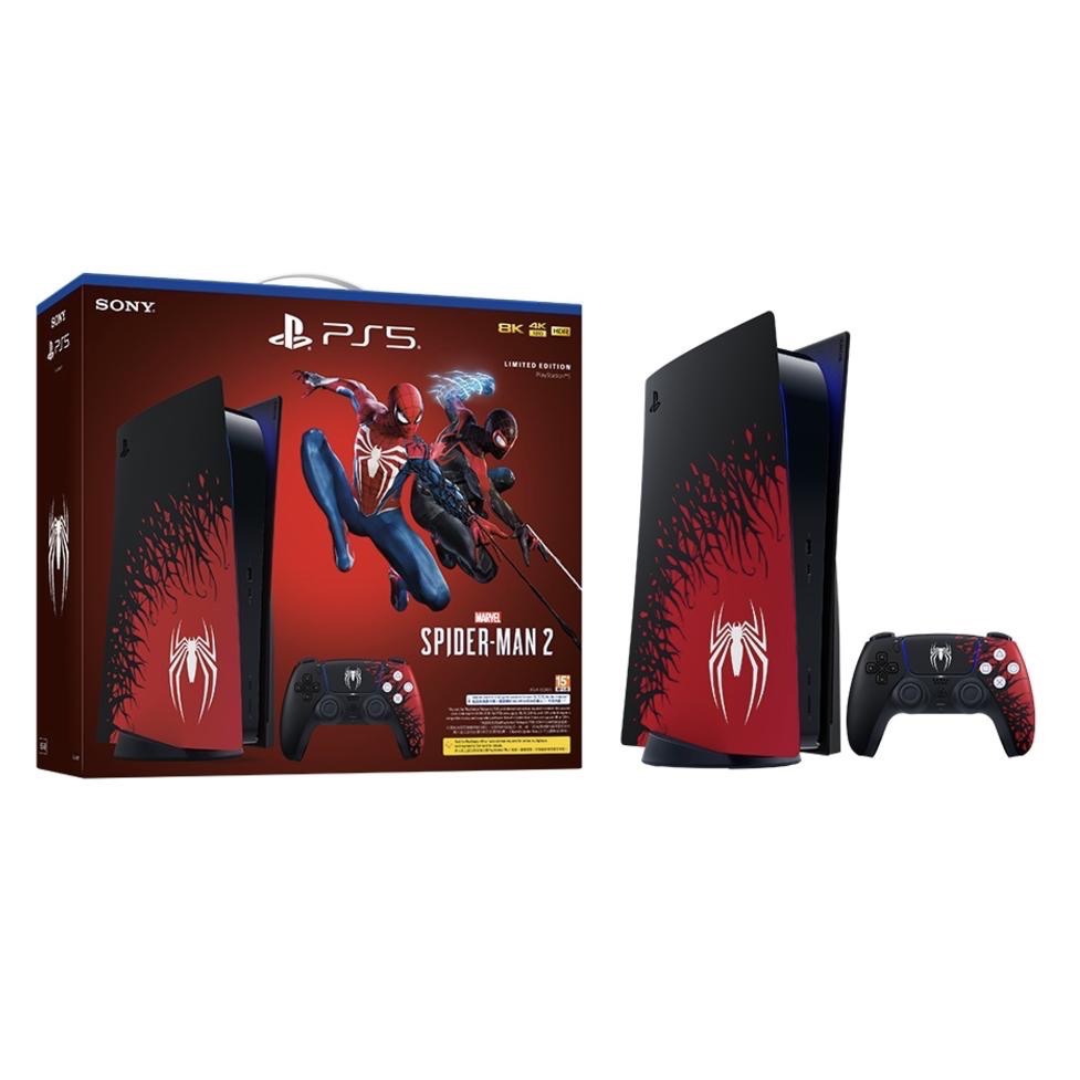 【瑞比Rabbit電玩】現貨 PS5 蜘蛛人特仕 光碟版主機 遊戲主機 線材齊全-細節圖3