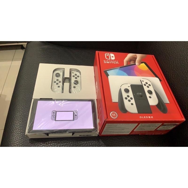 【瑞比電玩】任天堂 NS Switch OLED 主機 經典白 / 紅藍 / 漆彈 / 寶可夢朱紫 / 薩爾達傳說 主機-細節圖5