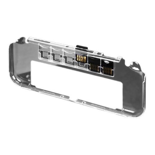 【現貨＋發票】NS SWITCH OLED 主機保護殼 後背殼 機殼 機身保護 防摔材質進化 附卡夾收納 switch-細節圖5