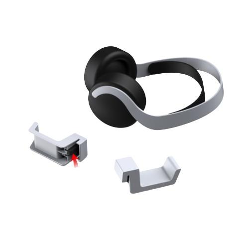 【優選＋發票】PS5耳機置放架 PS5 耳機架 PS5 收納架 PS5耳機架 主機耳機架-細節圖3