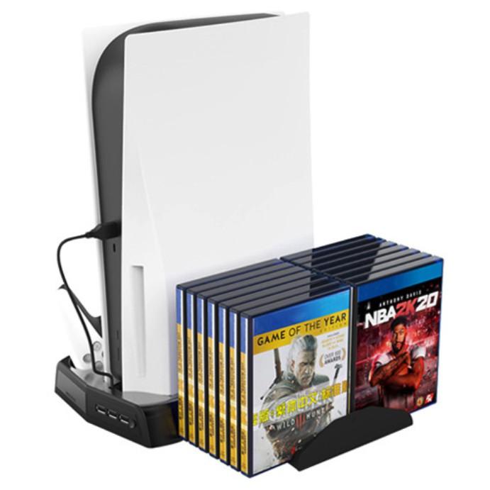 🎮PS5散熱🎮 ps5雙手把散熱器  ps5散熱風扇 底座 ps5散熱盤 PS5周邊 直立架 數位版 光碟版 KJH-細節圖6