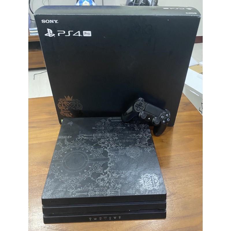 《瑞比PS4遊戲電玩》PS4 PRO主機，線材齊全，王國之心特仕版1TB遊戲主機-細節圖2