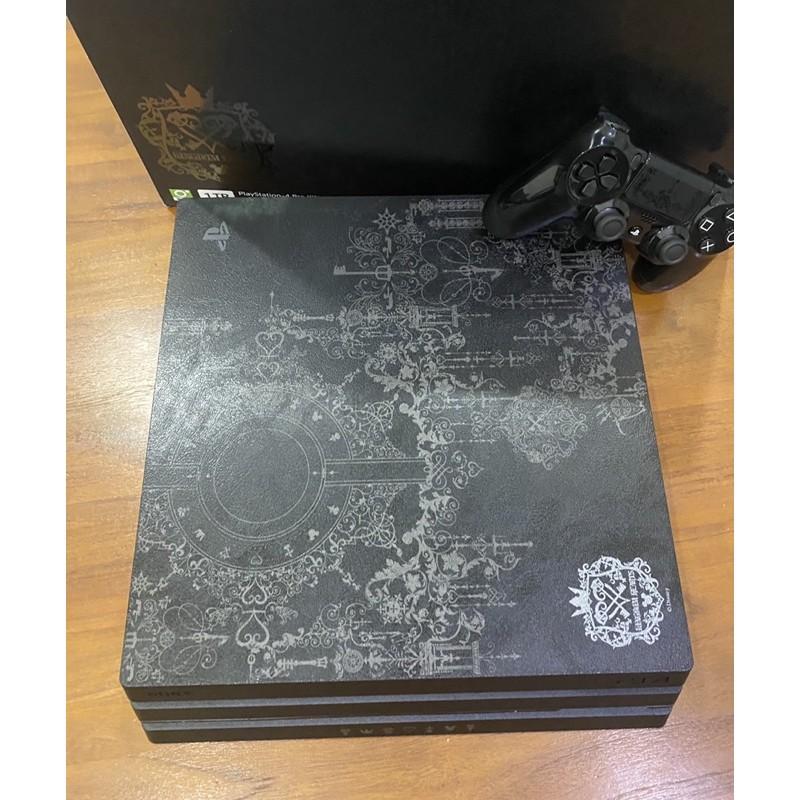 《瑞比PS4遊戲電玩》PS4 PRO主機，線材齊全，王國之心特仕版1TB遊戲主機-細節圖3