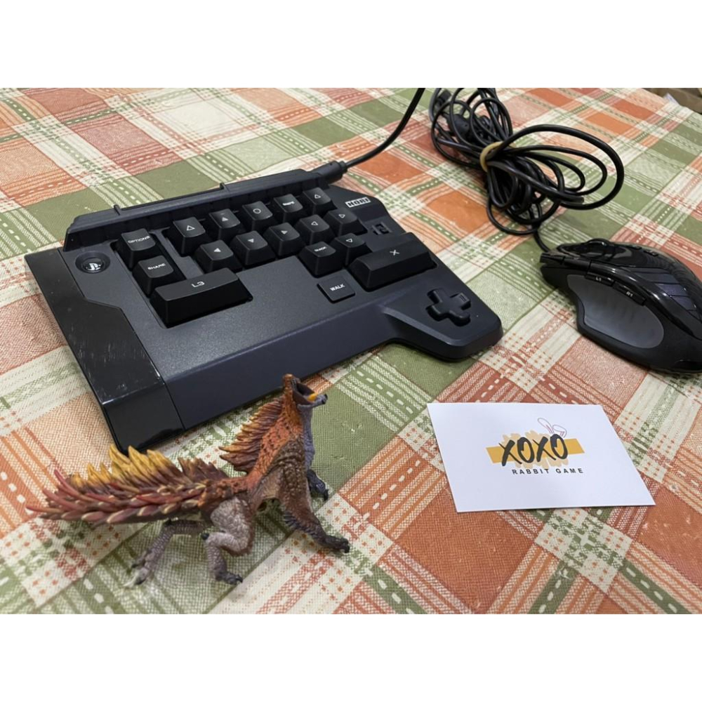 【瑞比Rabbit電玩】 【二手商品】PS4 PS3 雙用 HORI TAC 戰術突擊指揮官 鍵盤 滑鼠 FPS 轉接-細節圖4