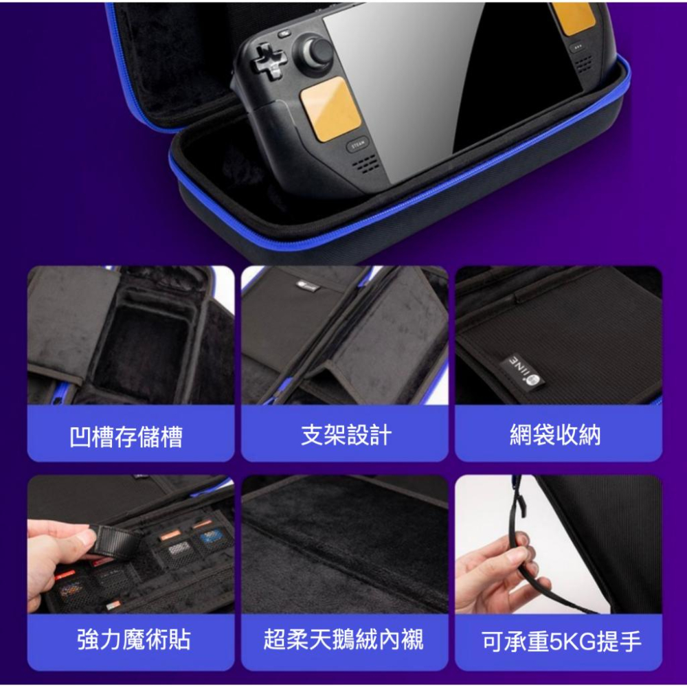 【瑞比電玩】良值 ROG ALLY 主機收納包 外出包 硬包 手把包 良值ROG外出包 ROG掌機 ROG ALLY-細節圖6