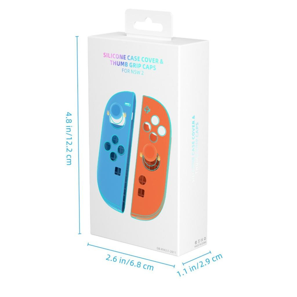 【瑞比電玩】新款 SWITCH 2左右手把 專用手把套 保護套 SWITCH手把 手柄 矽膠套-細節圖7