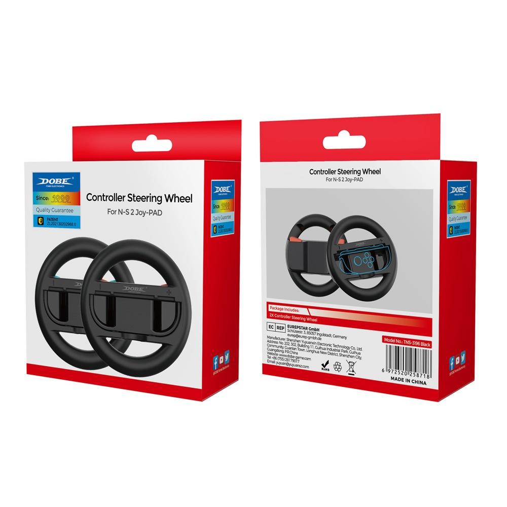 【瑞比電玩】新款 SWITCH 2左右手把 專用方向盤 SWITCH手把 手柄 方向盤 手把方向盤 賽車-細節圖7