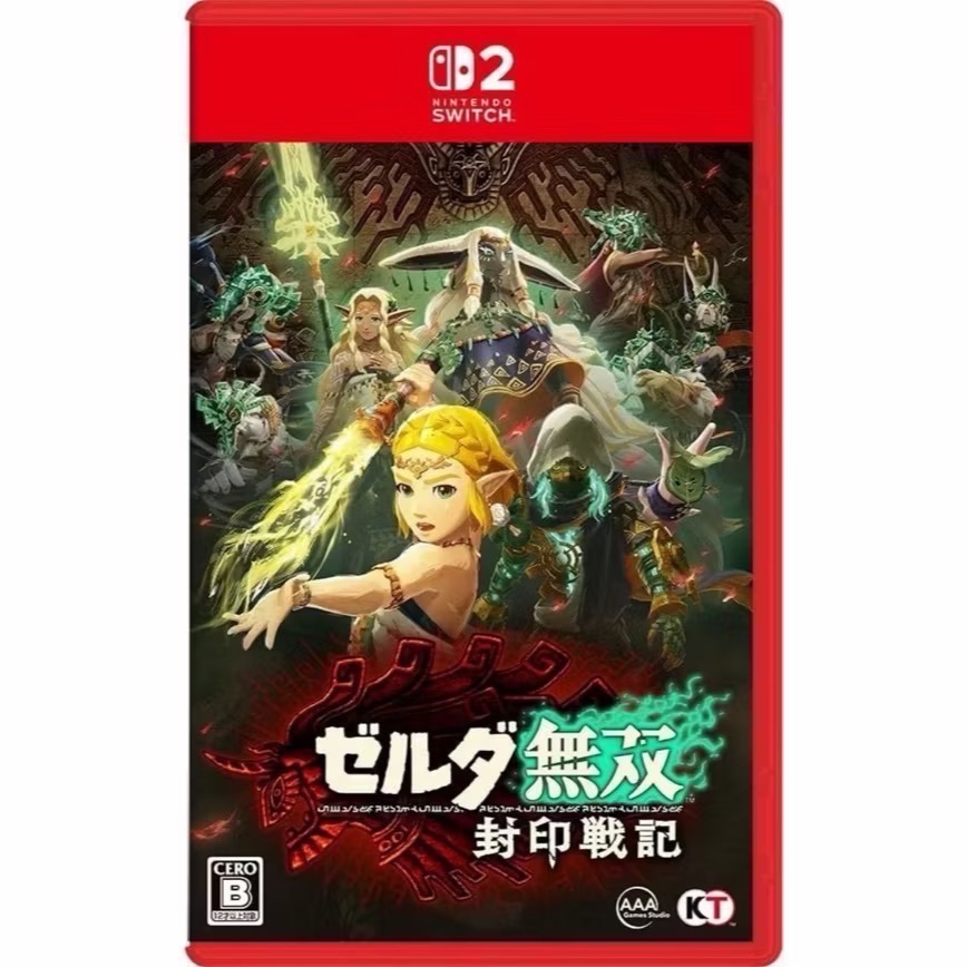 【瑞比電玩】NS2 Switch 2 薩爾達無雙 封印戰記 中文版 限定版 王國之淚 續作 薩爾達 無雙-規格圖5