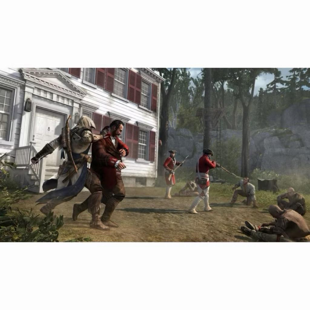 【瑞比電玩】Switch 刺客教條3 重製版 美國獨立戰爭 自由使命 Assassin＇s Creed 中文版 遊戲片-細節圖5