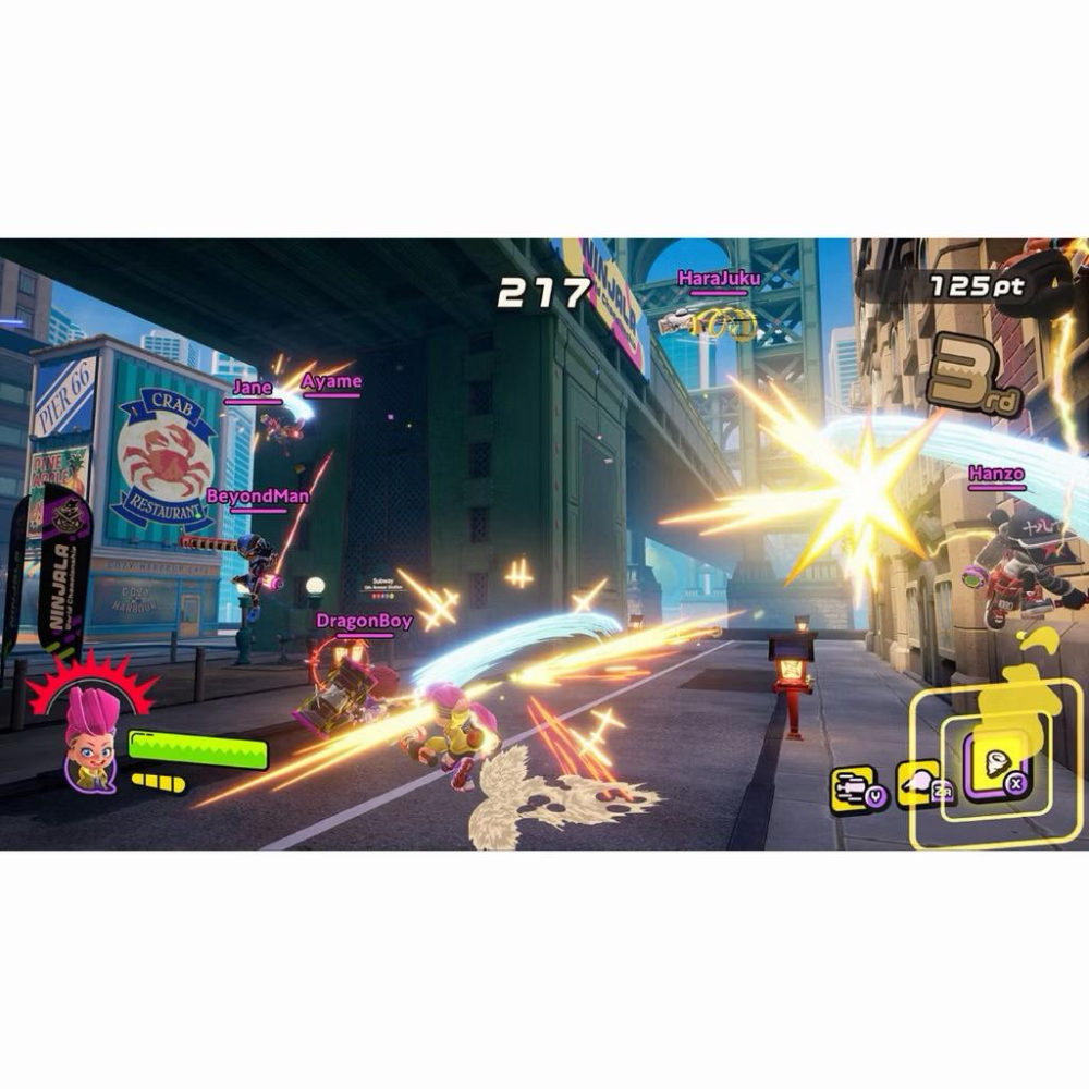 【瑞比電玩】NS Switch 泡泡糖忍戰 Ninjala 中文版 忍者 對戰 動作 泡泡戰-細節圖4