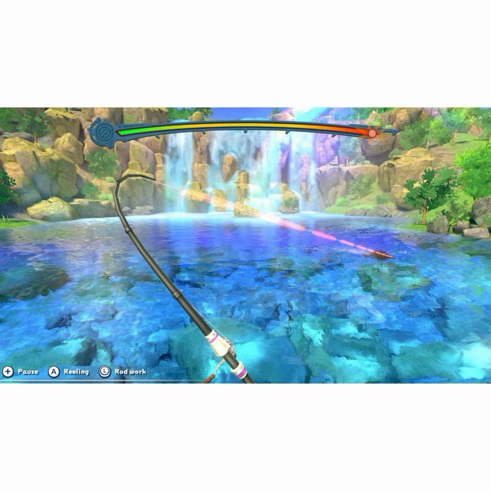 【瑞比電玩】NS Switch 釣魚明星 世界巡迴賽 中文版 釣魚魂 釣魚機台 可加購釣竿 Fishing Star-細節圖2