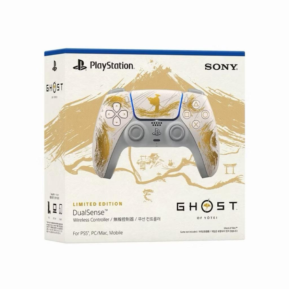 【瑞比電玩】Sony PS5 DualSense 無線控制器 羊蹄山戰鬼 限量款 台灣/日本公司貨-細節圖2