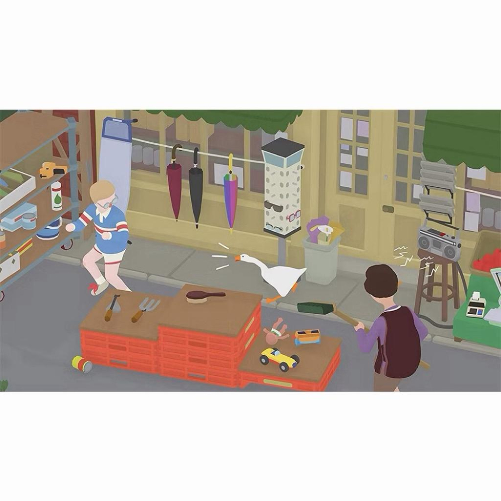【瑞比電玩】NS SWITCH 無名鵝愛搗蛋 中英日文美版 Untitled Goose Game-細節圖5