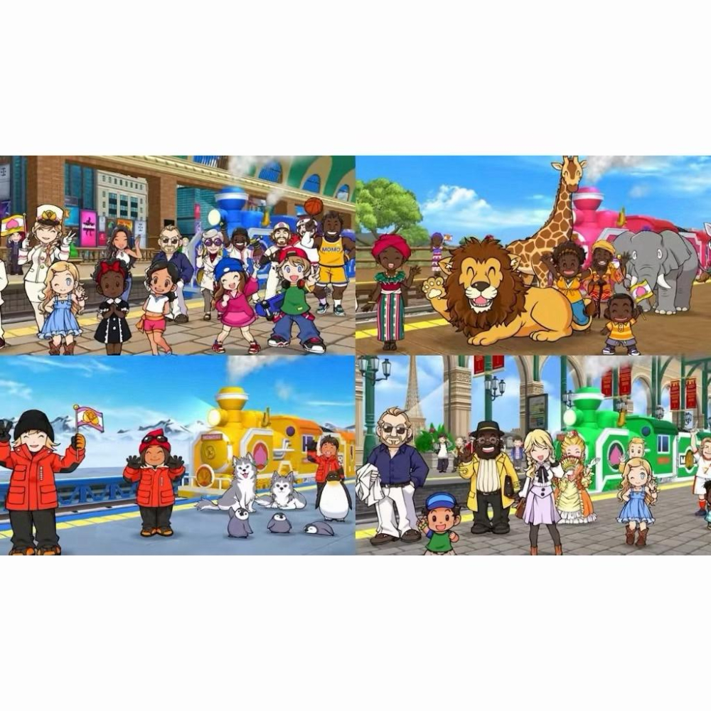 【瑞比電玩】NS Switch 桃太郎電鐵世界～地球圍繞著希望轉動！日文版 桃太郎電鐵 桃太郎電鐵2 電鐵-細節圖3