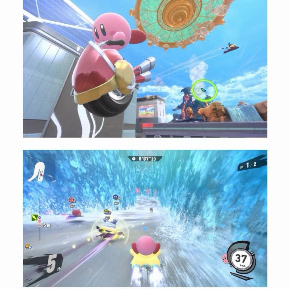 【瑞比電玩】任天堂 Switch 2 卡比的馭天飛行者 中文版-細節圖2