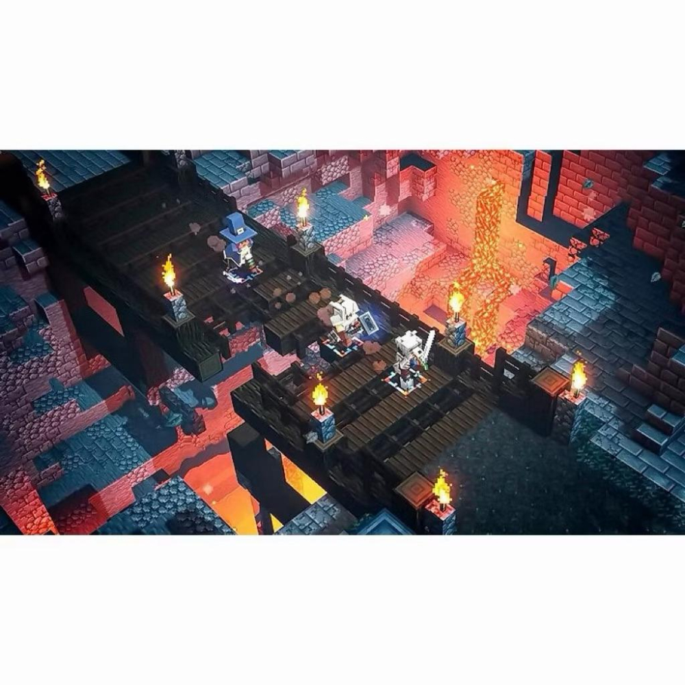 【瑞比電玩】 NS Switch 我的世界 地下城 終極版 中文版 Dungeons  完整版 麥塊 創世神-細節圖8
