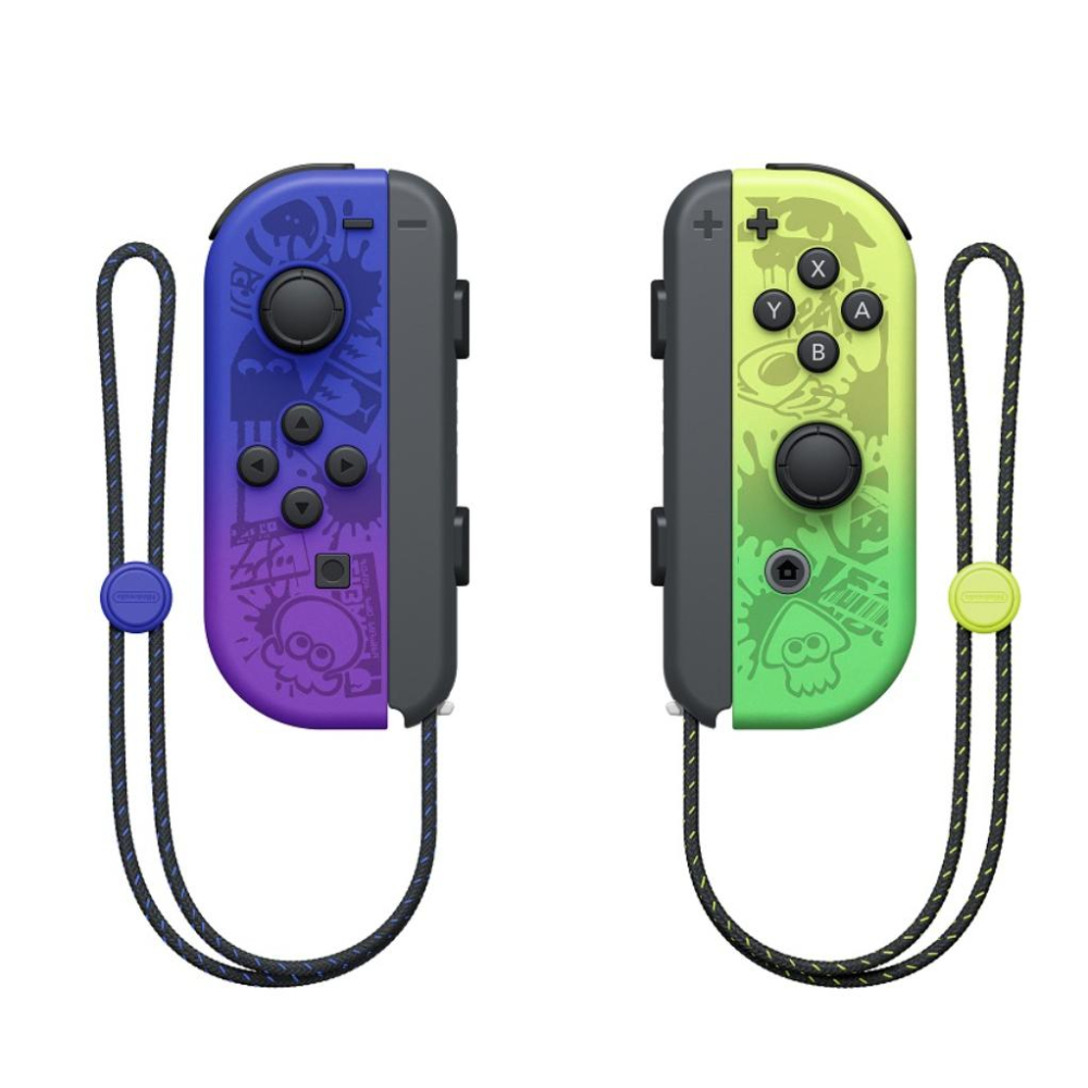 【瑞比電玩】任天堂 NS Switch OLED 主機 漆彈大作戰主機-細節圖5