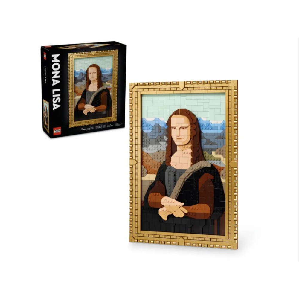 LEGO 樂高31213 蒙娜麗莎 Mona Lisa【樂高玩家】Art系列 樂高盒玩-細節圖8