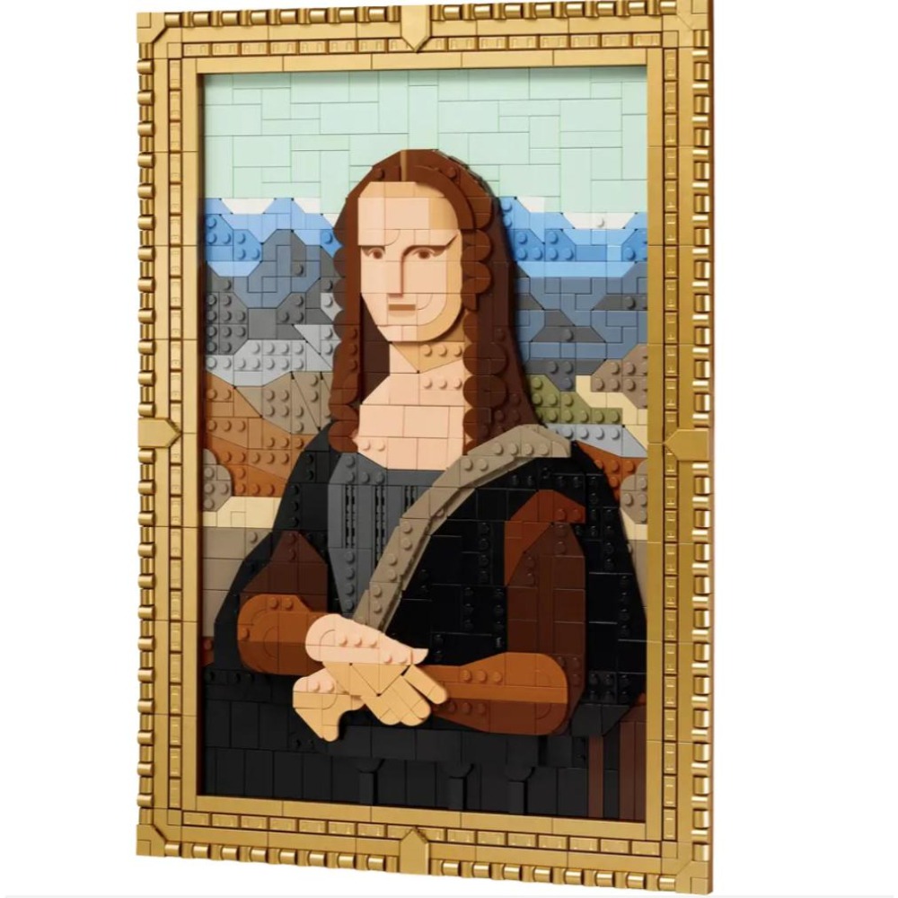 LEGO 樂高31213 蒙娜麗莎 Mona Lisa【樂高玩家】Art系列 樂高盒玩-細節圖9