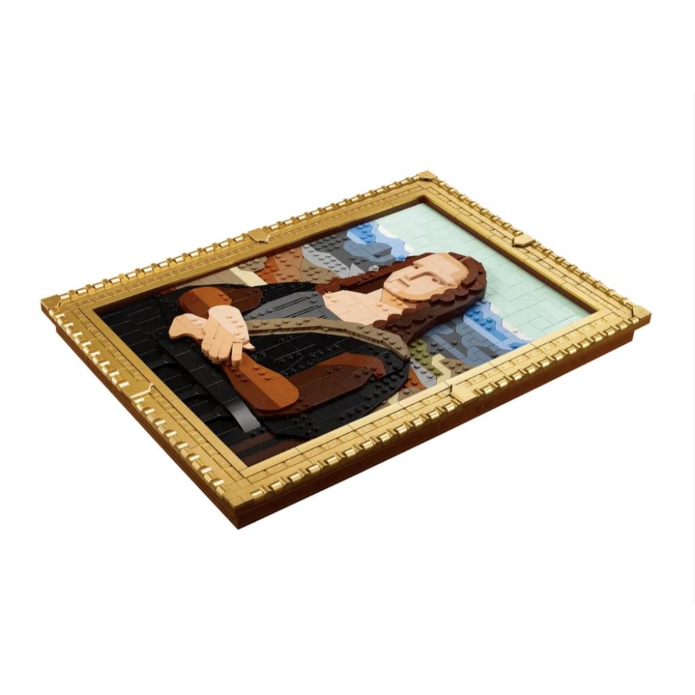 LEGO 樂高31213 蒙娜麗莎 Mona Lisa【樂高玩家】Art系列 樂高盒玩-細節圖10