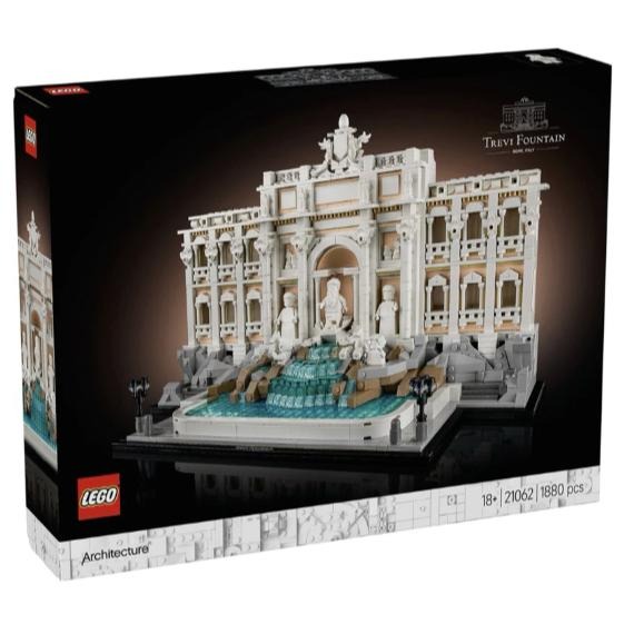 【樂高玩家】LEGO 21062 羅馬許願池 特雷維噴泉 義大利 羅馬 地標 許願池 建築系列-細節圖6