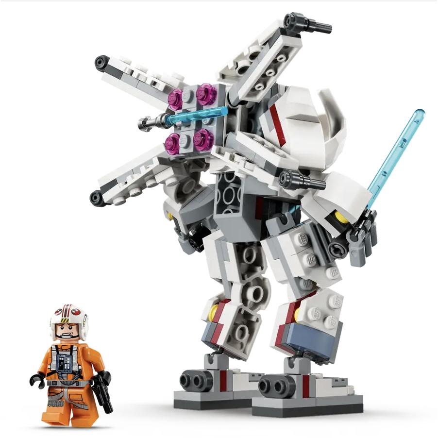 LEGO樂高 75390 天行者路克 X-Wing 小機甲Luke Skywalker™ X-Wing™ Mech-細節圖3