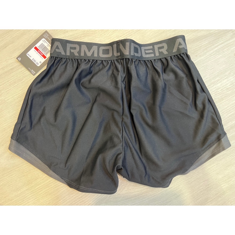 美國代購 現貨 UA 運動短褲 黑色灰色 xs-細節圖2