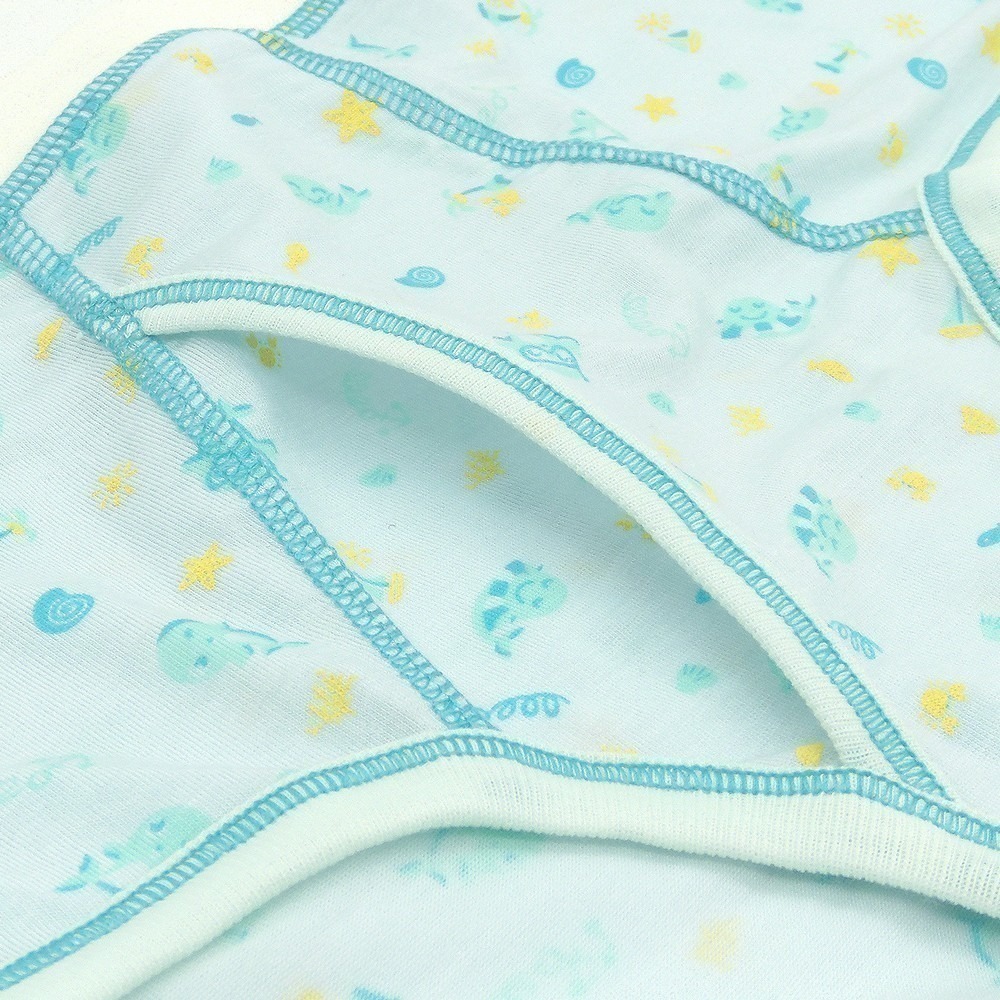 【annypepe】男童三角褲 奧地利天絲 快樂小鯨-水色100~150（兒童內褲 男童內褲）-細節圖3