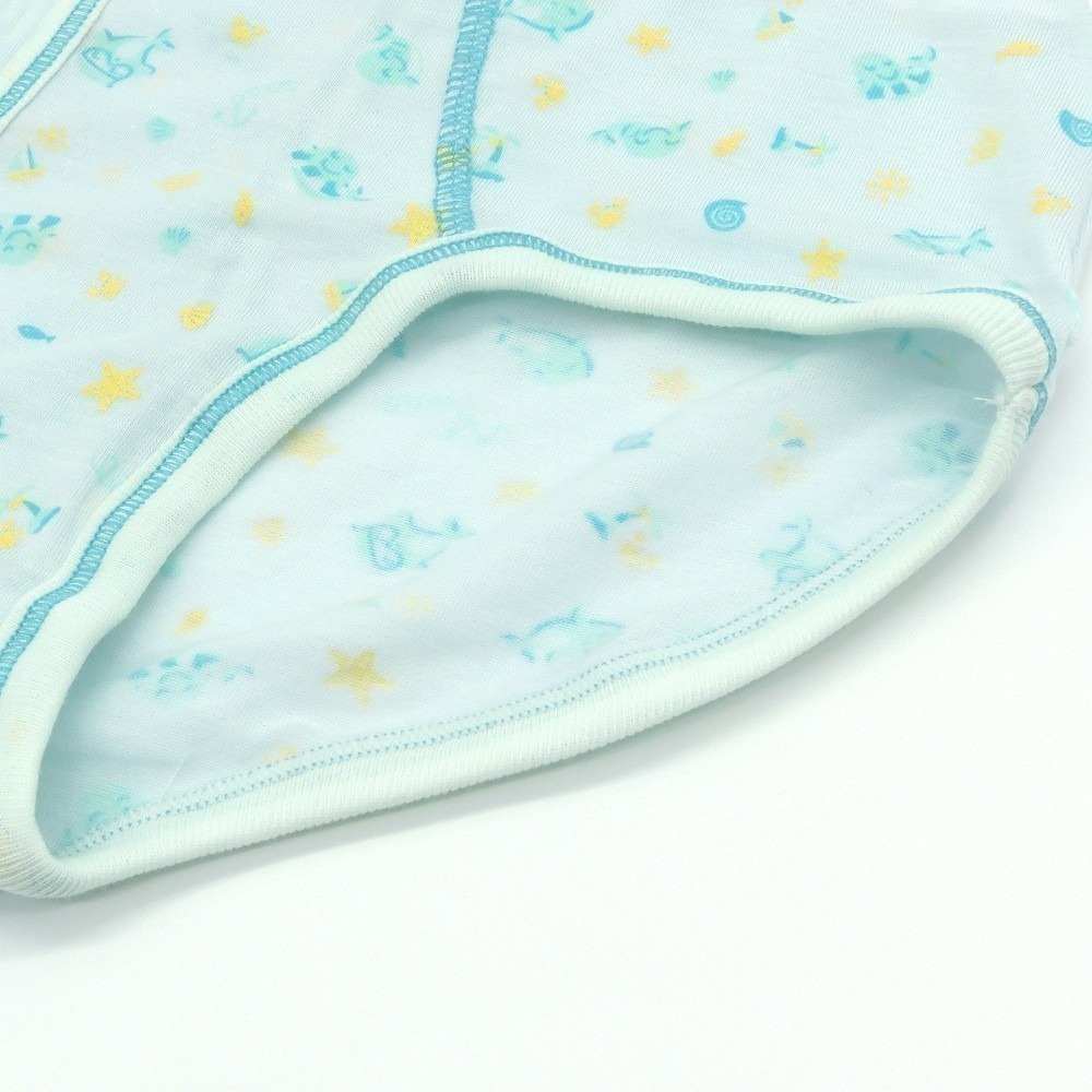 【annypepe】男童三角褲 奧地利天絲 快樂小鯨-水色100~150（兒童內褲 男童內褲）-細節圖4