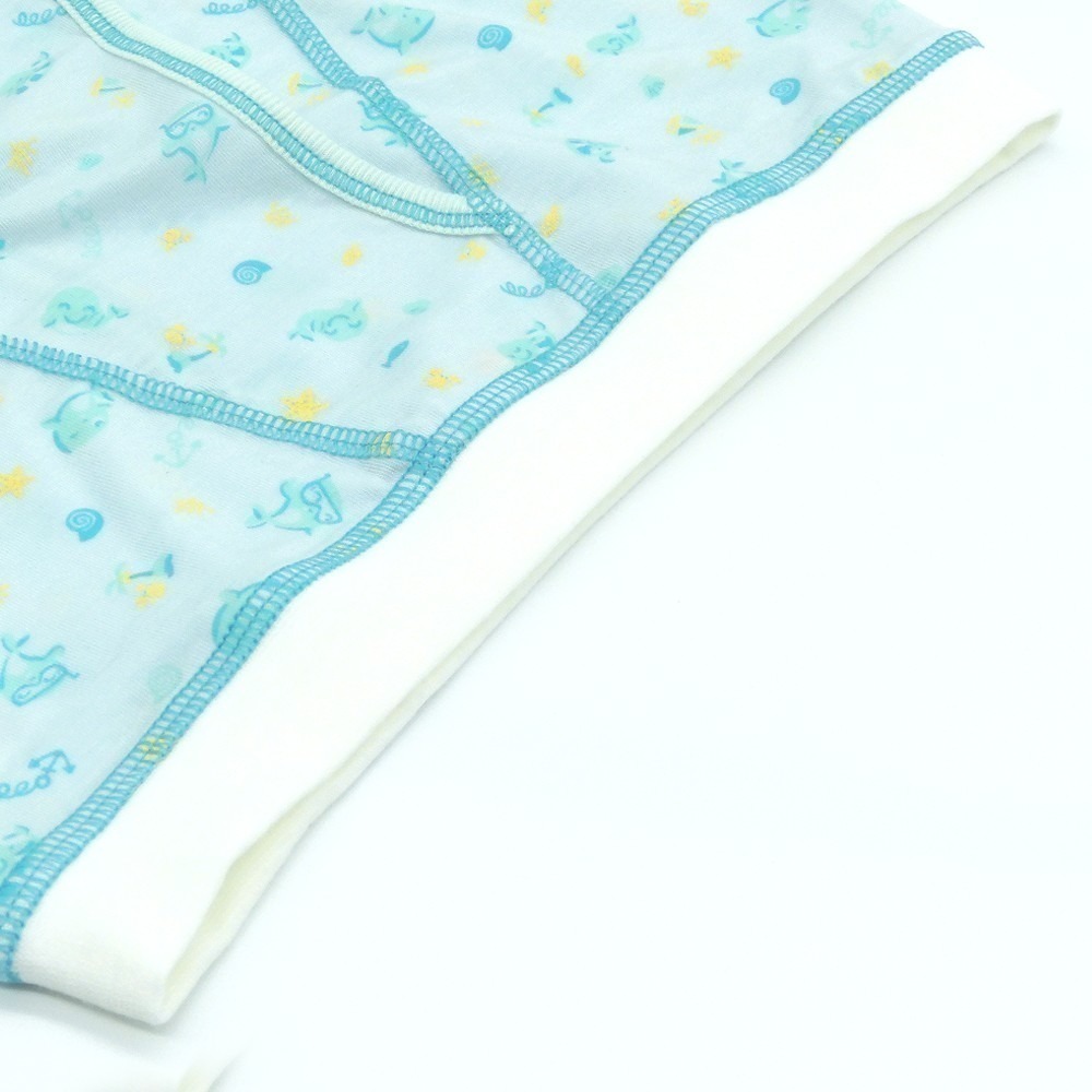 【annypepe】男童三角褲 奧地利天絲 快樂小鯨-水色100~150（兒童內褲 男童內褲）-細節圖5