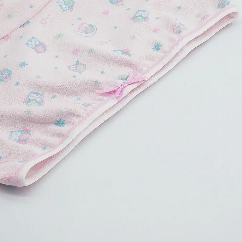 【annypepe】女童三角褲 純棉 咕咕鷹-粉紫100~150(兒童內褲 女童內褲)-細節圖3