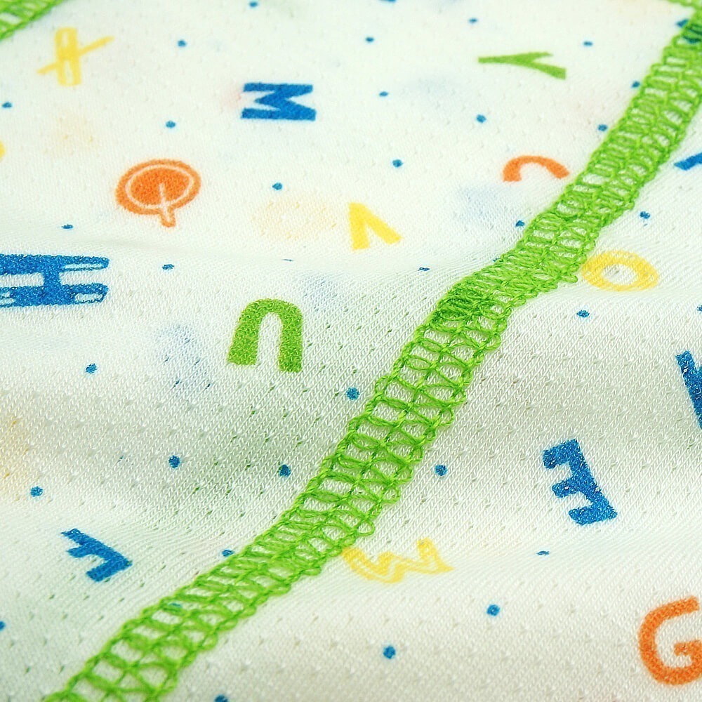 【annypepe 】男童四角褲 奧地利天絲 QQ 洞洞緹花 字母遊戲-米白120~150(兒童內褲 男童內褲)-細節圖6