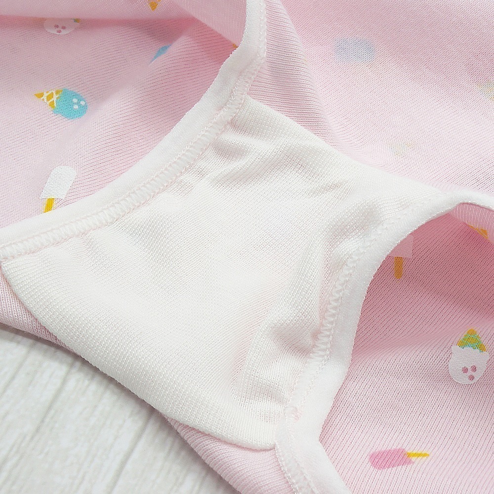 【annypepe】女童四角褲 純棉 冰淇淋-粉紅100~150(兒童內褲 女童內褲)-細節圖7