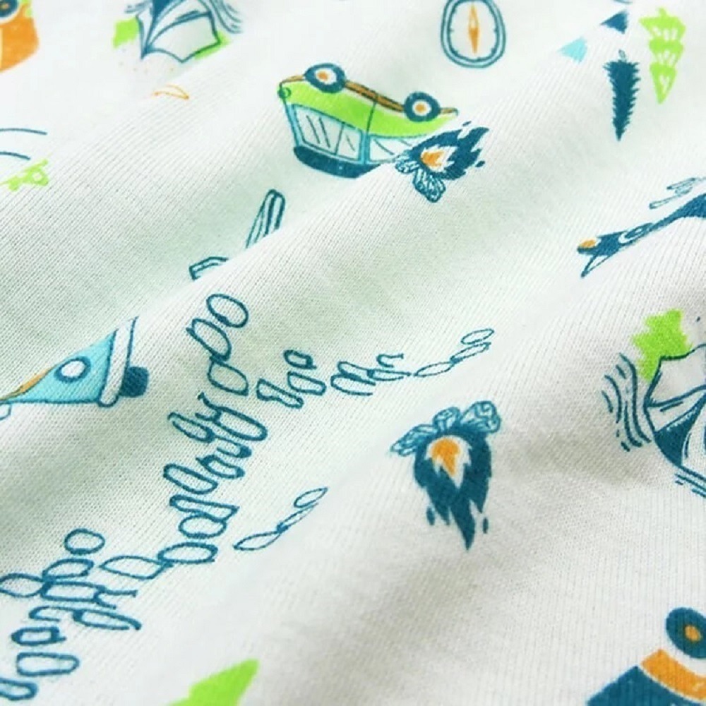 【annypepe】男童三角褲 純棉 來去露營-粉綠110～150 (兒童內褲 男童內褲)-細節圖6