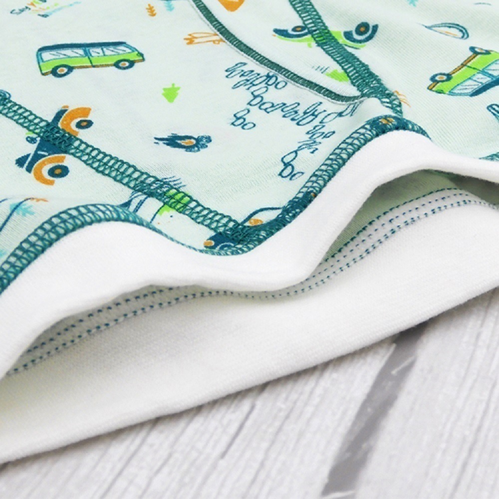 【annypepe】男童三角褲 純棉 來去露營-粉綠110～150 (兒童內褲 男童內褲)-細節圖5