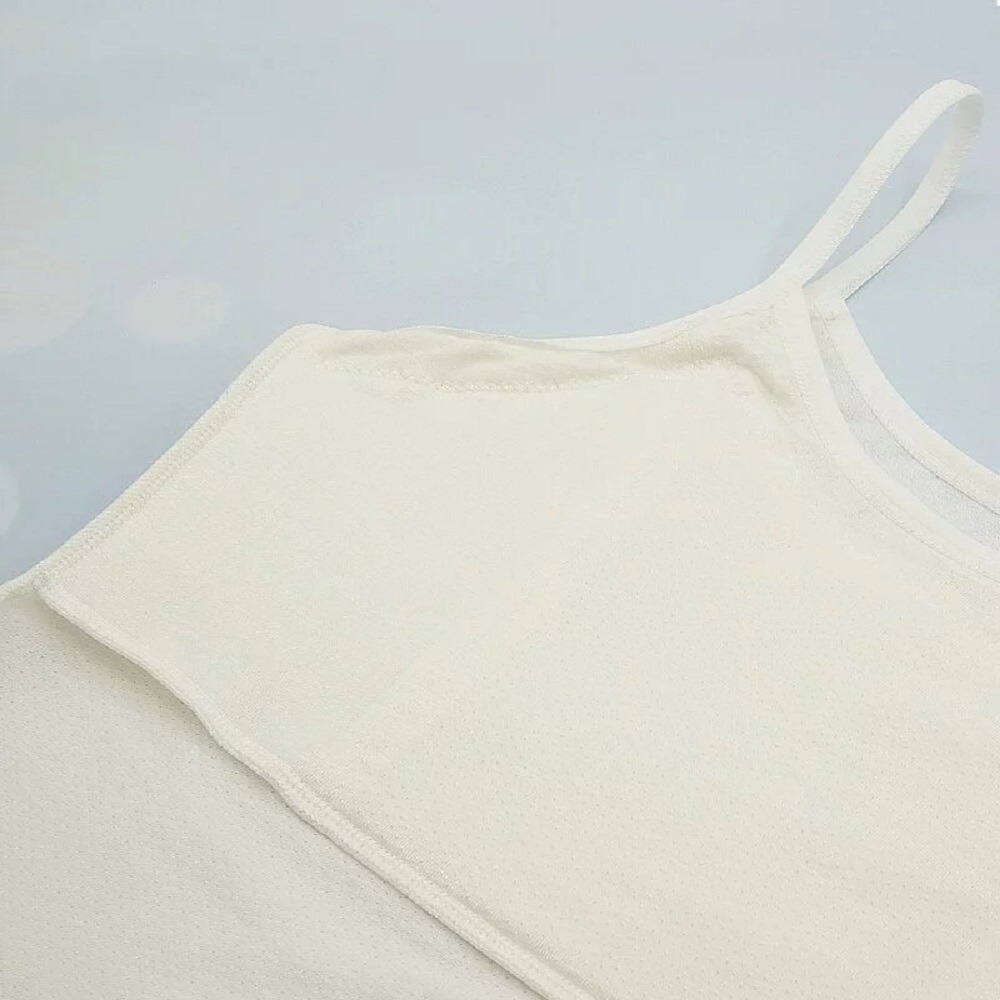 【annypepe】成長內衣二階 長版肩帶型 奧地利天絲 QQ 洞洞緹花-米色150～165(成長型內衣 少女內衣)-細節圖7