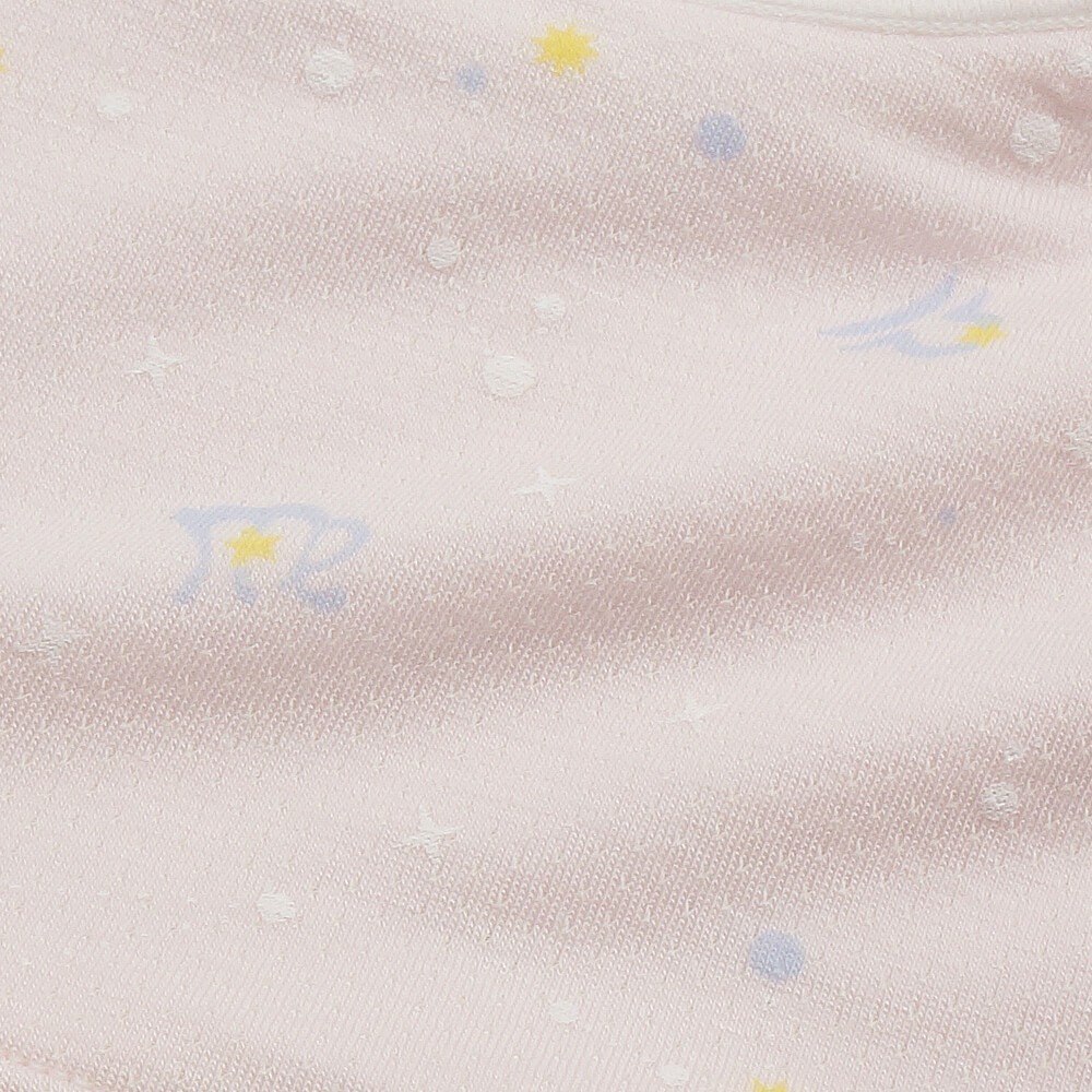 【annypepe】成長內衣 短版背心型 奧地利天絲 QQ 洞洞緹花 星辰-粉130-165 (成長型內衣 少女內衣)-細節圖8