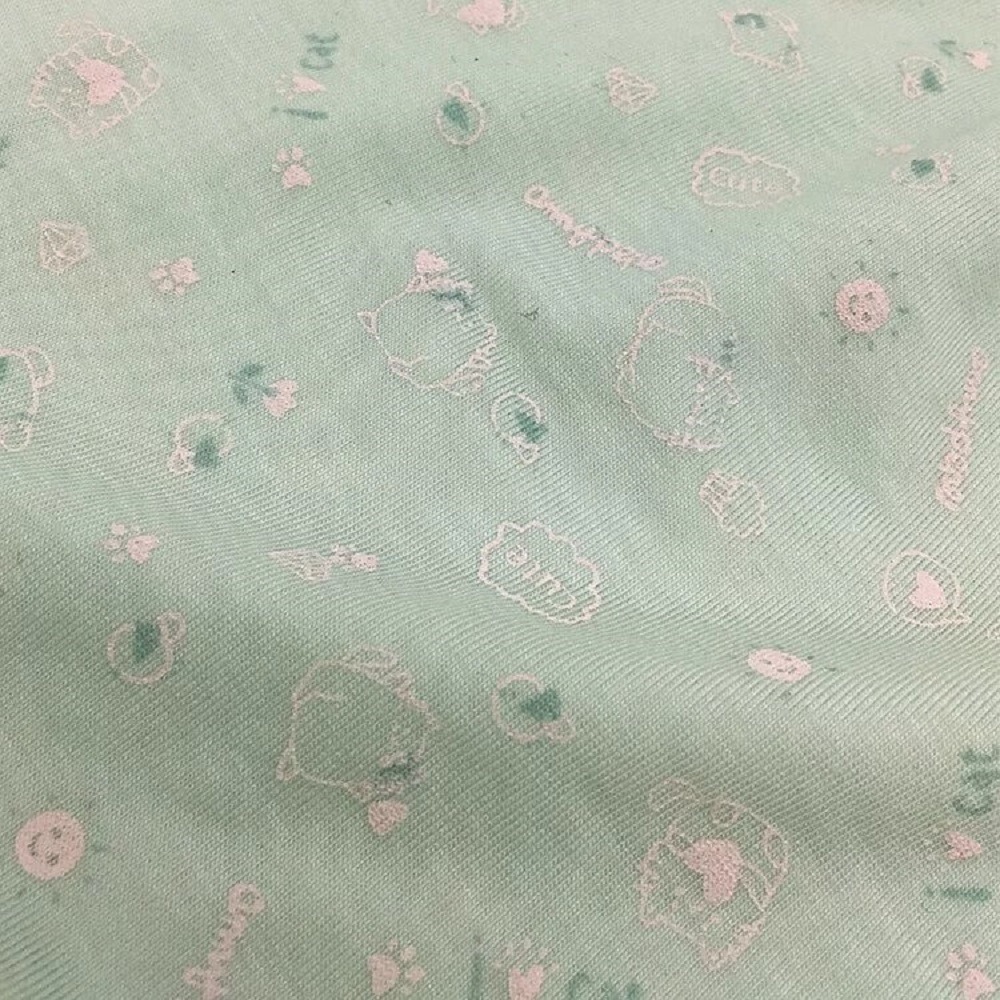 【annypepe】女童三角褲 奧地利天絲 小肥貓-粉綠110～150 (兒童內褲 女童內褲)-細節圖7