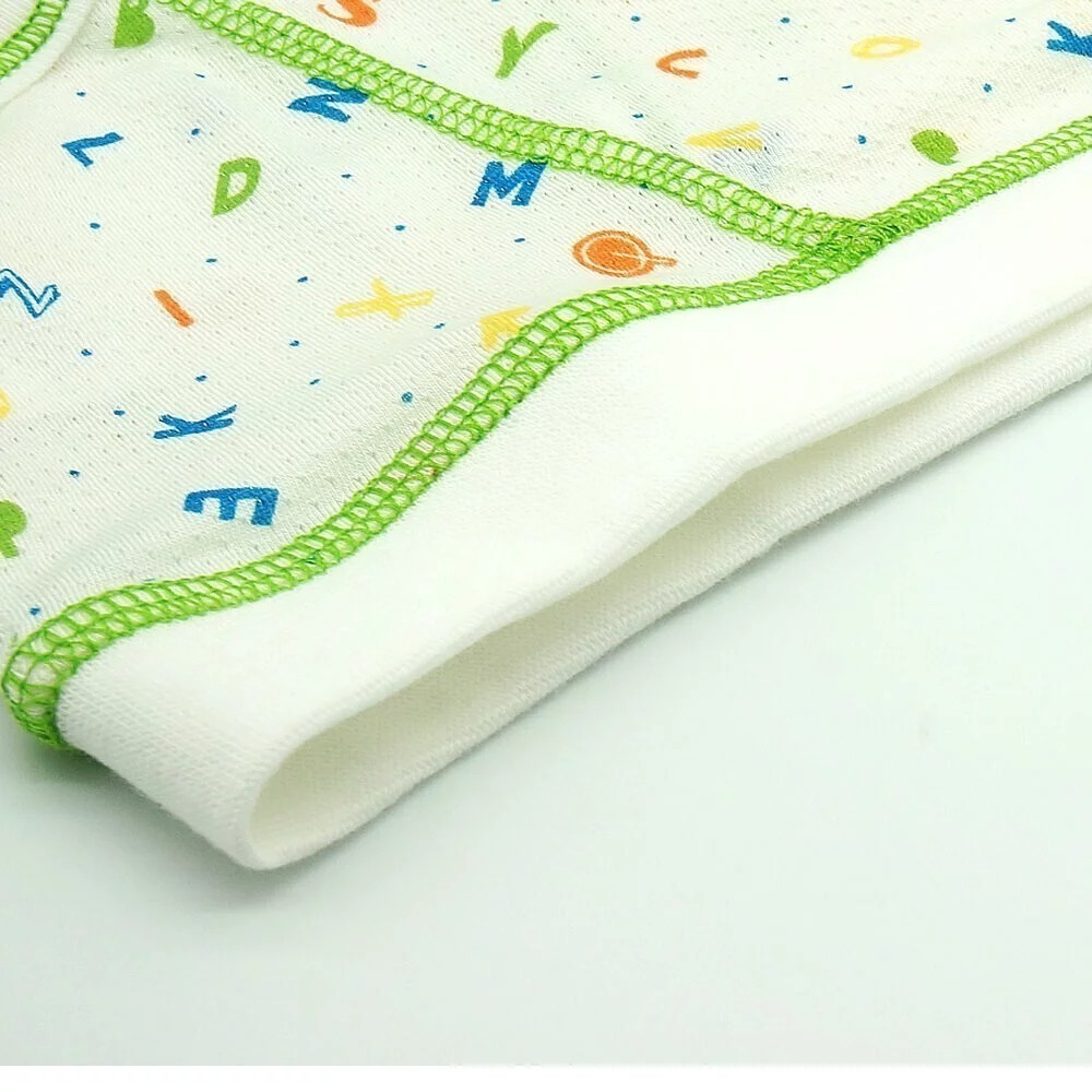 【annypepe】男童三角褲 奧地利天絲 QQ 洞洞緹花 字母遊戲-米白120～150 (兒童內褲 男童內褲)-細節圖6