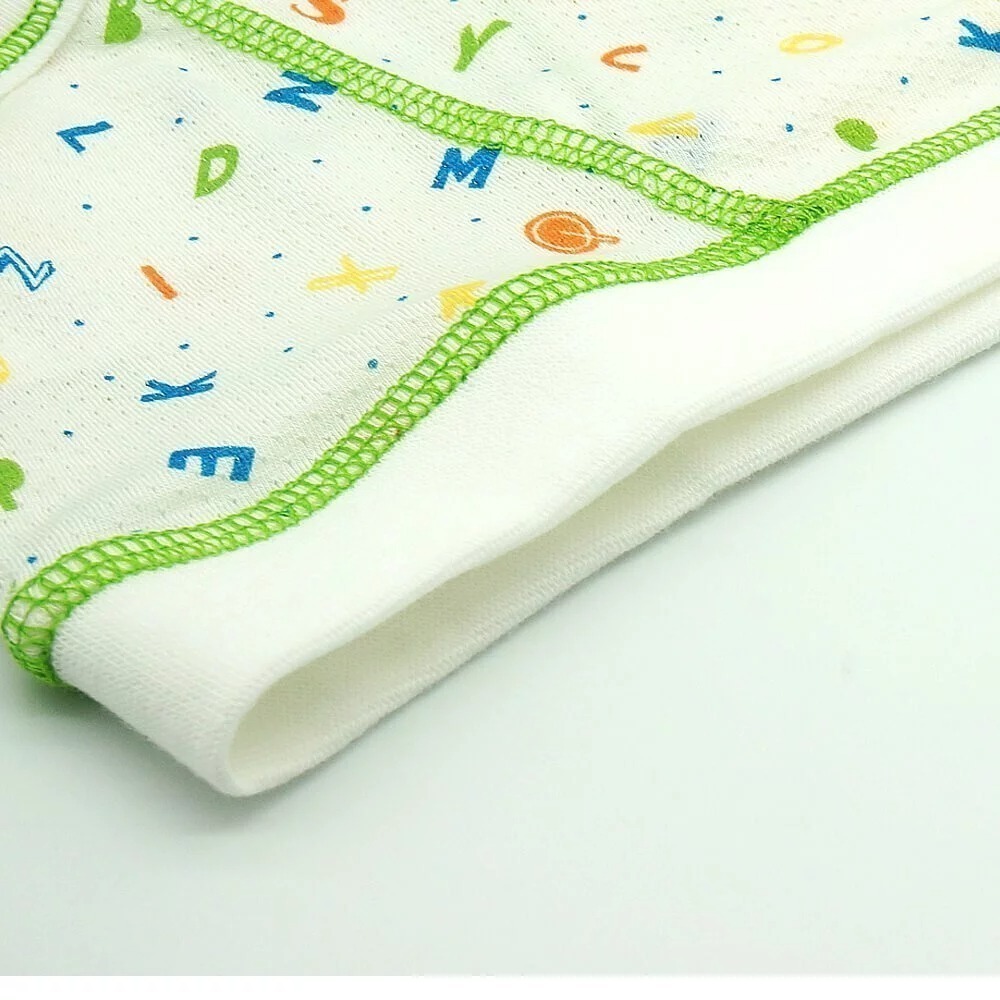 【annypepe】男童三角褲 奧地利天絲 QQ 洞洞緹花 字母遊戲-米白120～150 (兒童內褲 男童內褲)-細節圖6