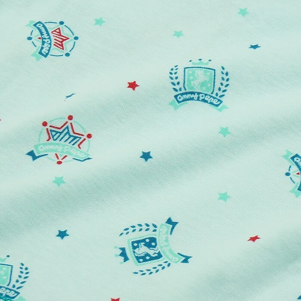 【annypepe】男童三角褲 純棉 盾牌與徽章-水色100～150  (兒童內褲 男童內褲)-細節圖6