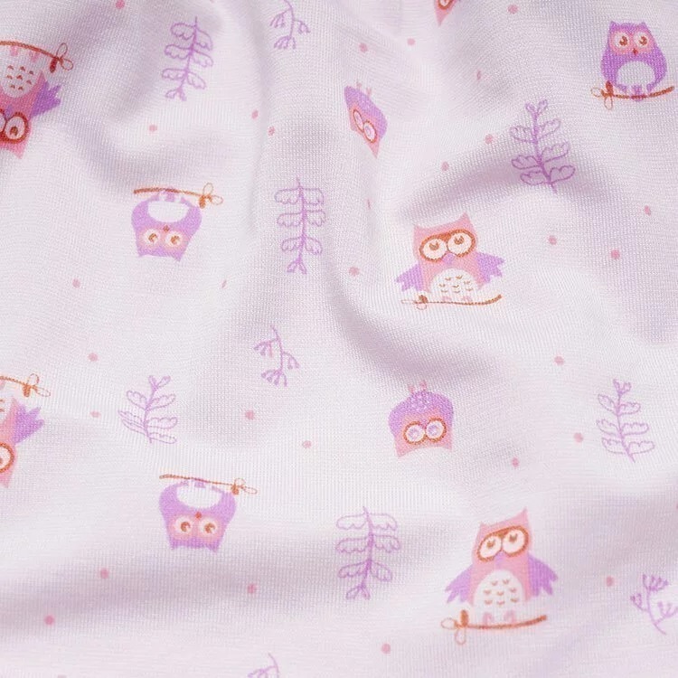 【annypepe】女童四角褲 奧地利天絲 吸濕排汗 貓頭鷹-紫100～150 (兒童內褲 女童內褲)-細節圖5