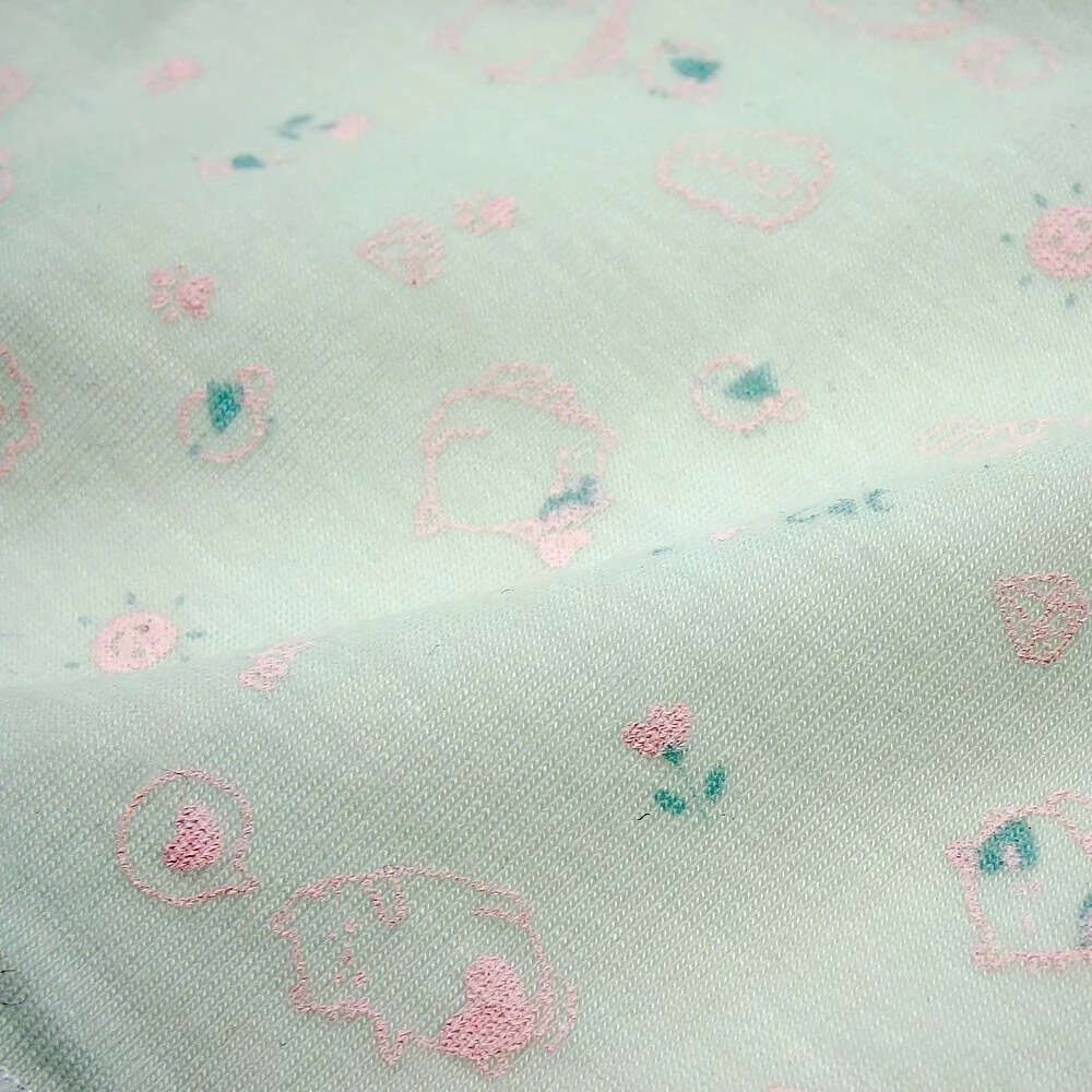 【annypepe】成長內衣二階 短版肩帶型 奧地利天絲 小肥貓-粉綠140～165 (成長型內衣 少女內衣)-細節圖9